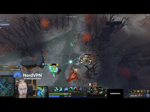 Topson gets a spicy gank