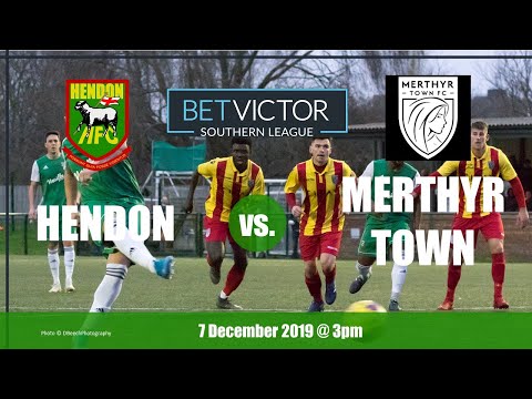 Hendon 2 Merthyr Town 1 HIGHLIGHTS 7 Dec 2019