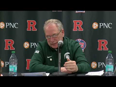 Presser: Tom Izzo speaks after Michigan State's win over Rutgers in overtime