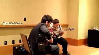 Jack Schmitz with Andy Bird at The American Guild of Music Detroit Michigan 4/26/2014