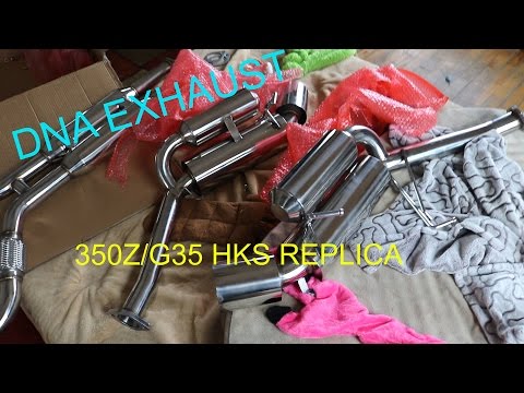 350Z/G35 DNA EXHAUST (HKS replica)