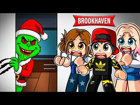 Grinch Stole All the Gifts! 😱 Ece Saves the New Year Spirit 💚 Roblox Brookhaven 🏡RP
