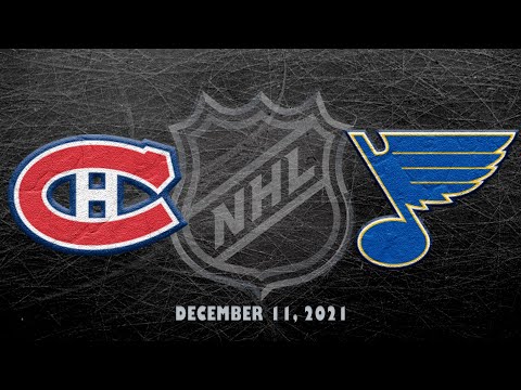 NHL Canadiens vs Blues | Dec.11, 2021