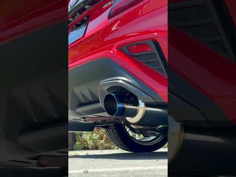 REMARK 2022+ Subaru WRX VB Axleback Exhaust - Dual R1 Spec Burnt Stainless