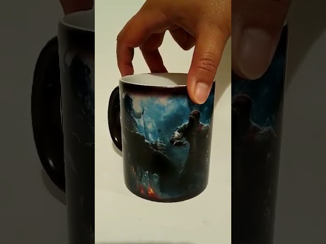 Vídeo relacionado con newseny God Of War - Taza con dibujo de God of war de Ceramica | 330ml Regalo Gamer (God Of War - Negro)