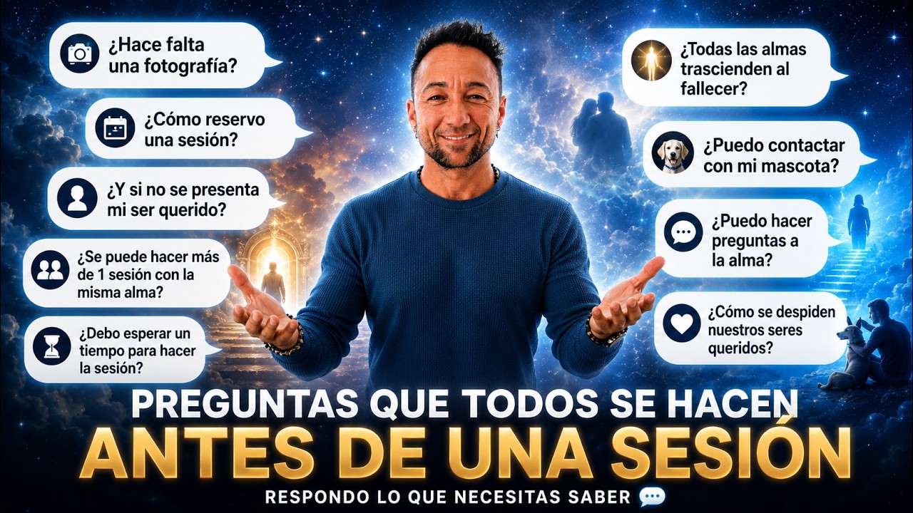 Preguntas y respuestas antes de una sesión