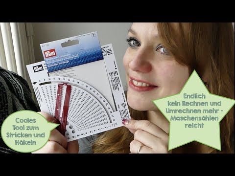 Sylvie packt aus - nützliche Helfer - Der Strickrechner mit Zählrahmen