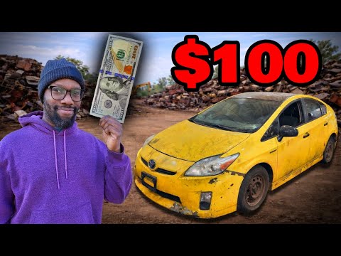 This $100 Prius Was Going to Be Crushed by the Junkyard, I Bought It Anyway