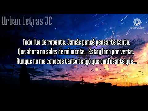 De Ti ( Letra )  * Alex Rose , Jay Wheeler * Urban Letras JC*