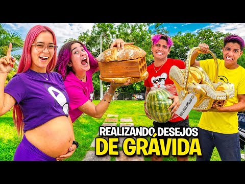 REALIZAMOS OS DESEJOS DE GÁVIDA DA KATLEN *Deu confusão !