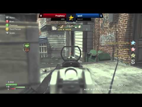 EGL8 : Madcatz Call of Duty : MW3 (Xbox) : Prophecy  vs Apex.Razer : WBR5 - Map 2