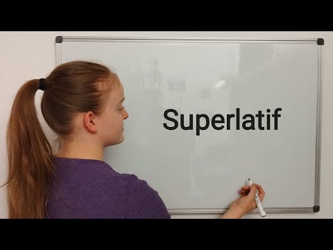 Le Superlatif / französische Grammatik // quELKEchose
