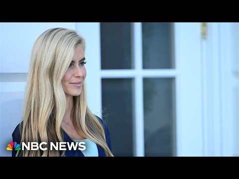 LIVE: White House press secretary Katie Zacharia holds first briefing | NBC News