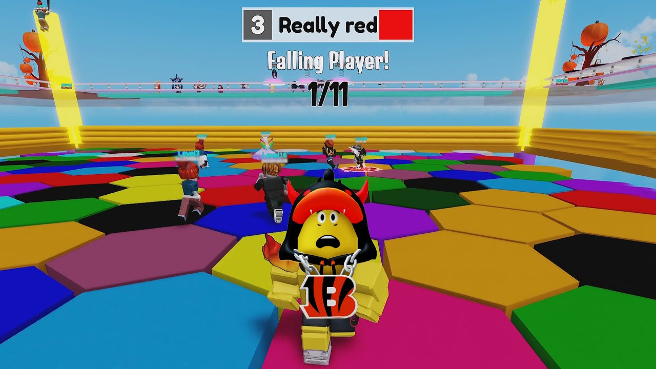 Falling Color Block [Full Walkthrough] Roblox Gameplay