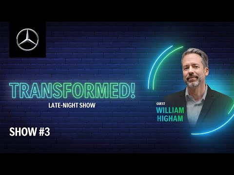 TRANSFORMED! Late-Night Show with William Higham | Mercedes-Benz Trucks