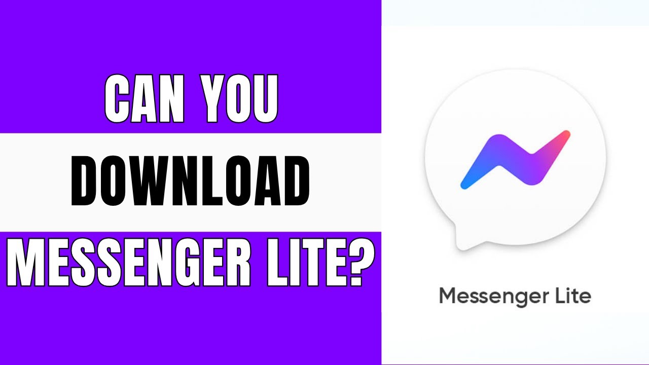 How to Download Messenger Lite App