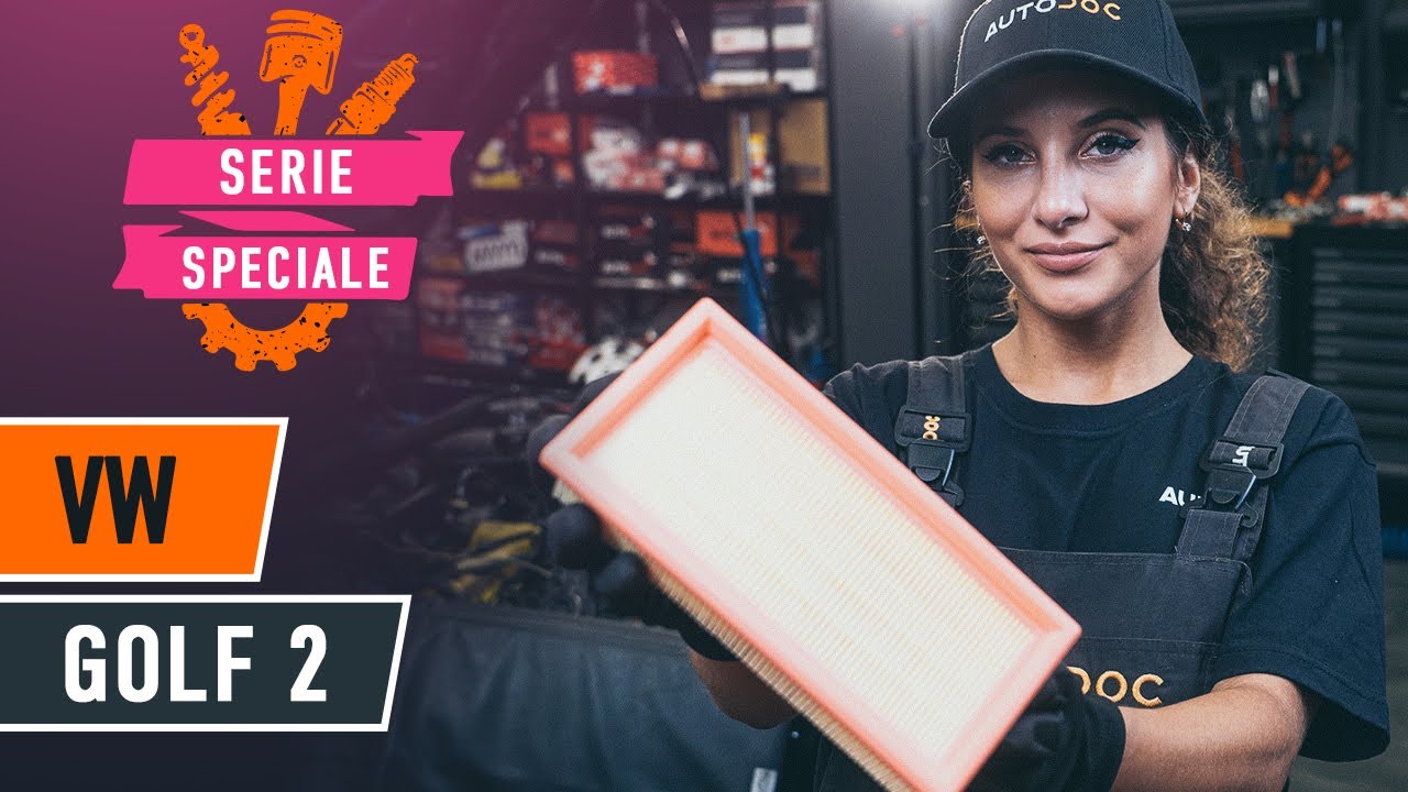 Come cambiare filtro aria su VW Golf 2 - Guida alla sostituzione