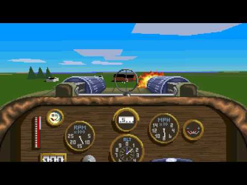 Knights of the Sky (PC/DOS) "Flight Training" 1990, MicroProse, MT-32