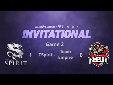 TeamEmpire Vs TSpirit FULL Game #2 StarLadder i-League Invitational Season #4