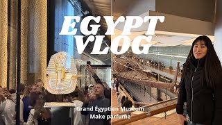 【Egypt Vlog2🇪🇬】リニューアルした博物館へ！念願の香水作りとパピルスの秘密。
