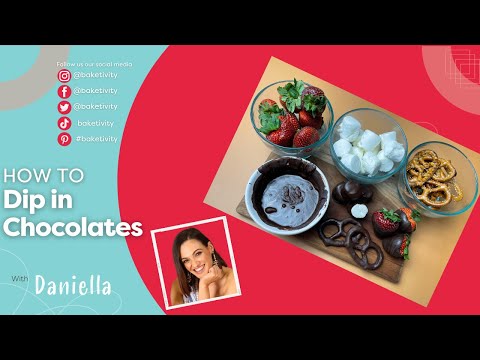 5 Easy Ways to Dip in Chocolate - Even If You're a Beginner | Baketivity