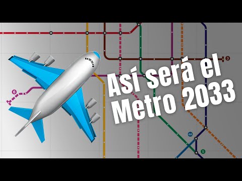 Metro de Santiago 2033: Así será la red del futuro