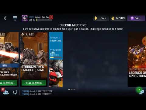 Transformers forged to fight, starscream's brigade prime difficulty,I now lead,shark tank