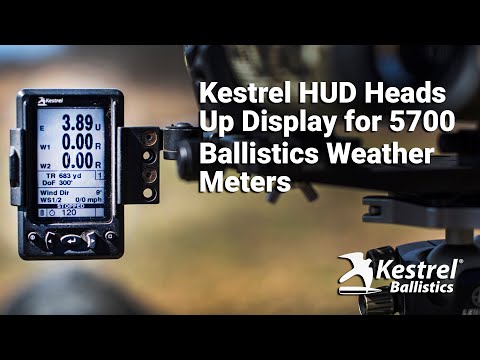 Kestrel HUD Heads Up Display for 5700 Ballistics Weather Meters