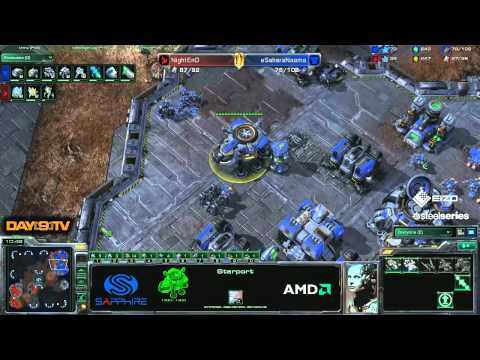 Naama (T) vs NightEnD (P) G2 Dreamhack Winter Ro8