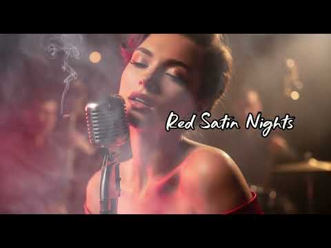 Red Satin Nights – 1950s Slow Blues | Smoky Female Vocals, Sensual Jazz Lounge
