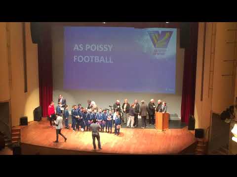 🟡🔵 AS Poissy U10 A / Paul Vimont / Vainqueur Coupe des Yvelines 2016 -2017 / AS Poissy 3-0 PSG