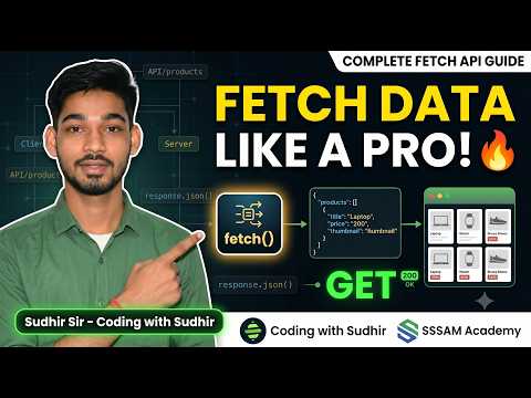 Javascript Fetch Api Tutorial Fetch Data From Api Display Dynamic Products