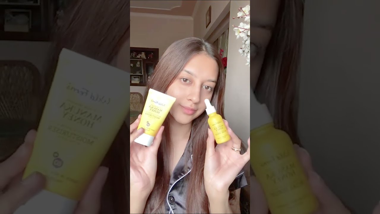 Watch video Manuka Honey Radiance Renewal Facial Serum & Moisturiser for Beautiful Skin Now Manuka Honey Radiance Renewal Facial Serum & Moisturiser for Beautiful Skin