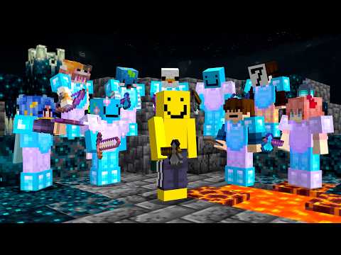 Minecraft Speedrunner VS 9 Hunters