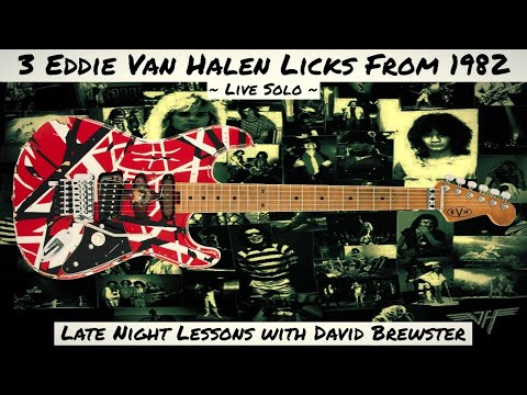 3 Eddie Van Halen Licks From 1982