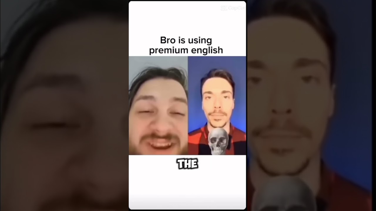 bro be speaking premium english💀 #english #entertainment #englishgrammar  #fyp #funny