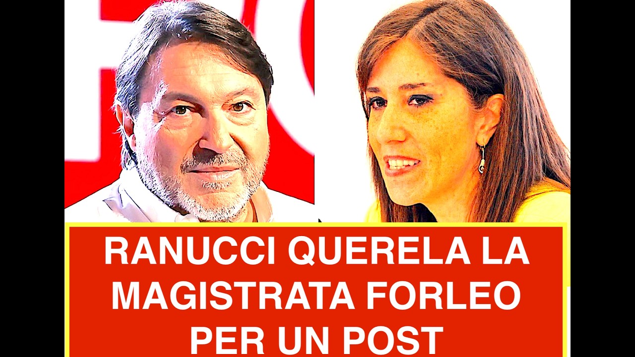 RANUCCI PORTA IN TRIBUNALE LA MAGISTRATA FORLEO. ECCO PERCHÉ