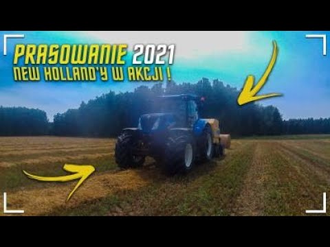 🔥BELOWANIE SŁOMY W GR RADZISZEWSKI✔{NEW HOLLAND T7 270}☆