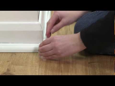 Quarter Circle D-Line Cable Cover around flooring Intro - Clip-Over Accessories