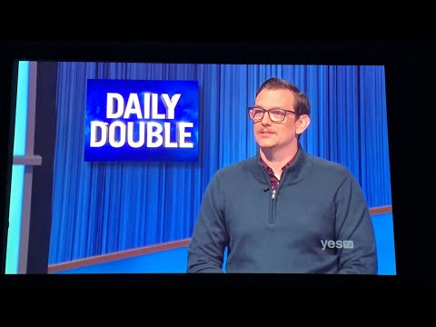 Jeopardy, Camron Conners Day 2 - 1st Daily Double (4/5/22)
