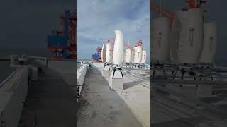 Tulip wind turbine series working great on roof#windturbine #windgenerator #freeenergy