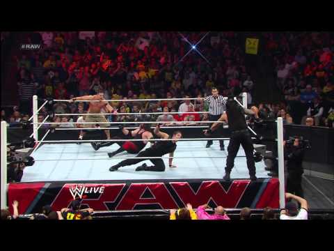 John Cena & Team Hell No vs. The Shield: Raw, April 29, 2013