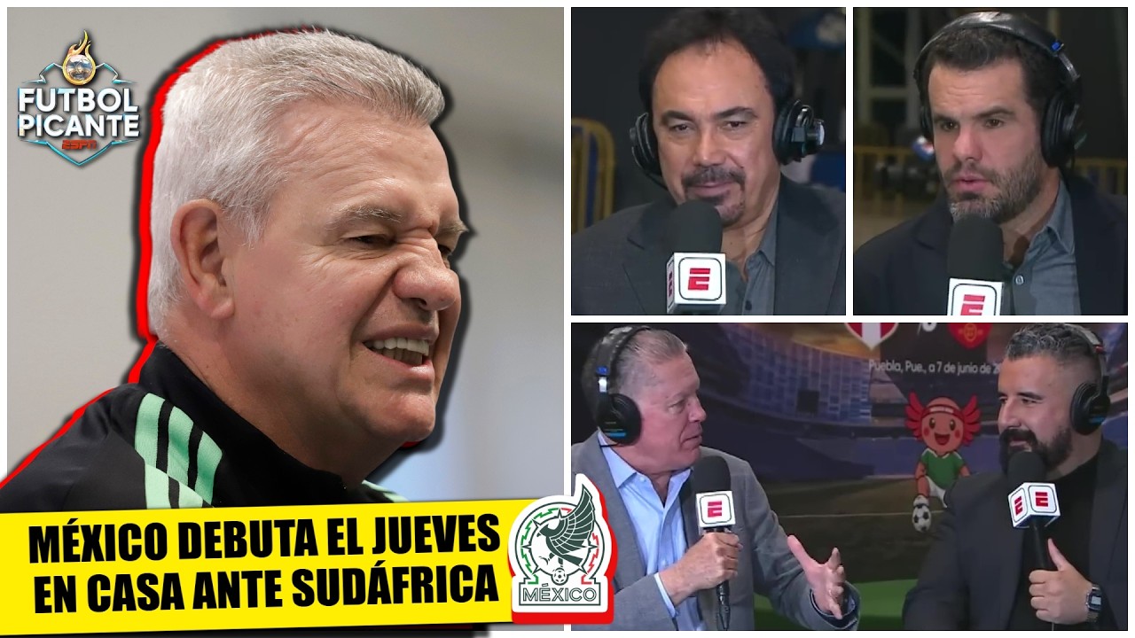 HUGO SÁNCHEZ presiona a JAVIER AGUIRRE: México tiene que ganar a SUDÁFRICA sí o sí | Futbol Picante