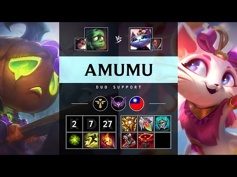 Amumu Support vs Yuumi - TW Master Patch 25.20