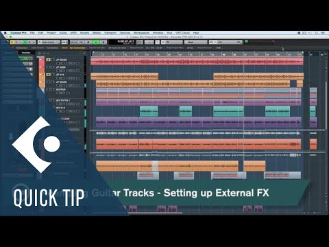 Reamping Guitar Tracks and Setting Up External FX | Guitar Production Tips