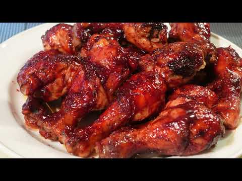 The Best Way To Make A Tasty Oven Baked Barbecue Chicken Drumsticks Juicy And Delicious.