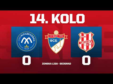 OFK MLADENOVAC - SINĐELIĆ (28.02.2026.) Zonska liga Beograd, 14. Kolo