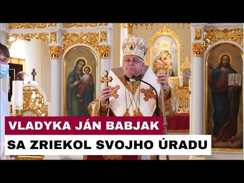 Vyhlásenie arcibiskupa Jána Babjaka SJ k zrieknutiu sa úradu