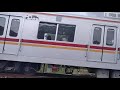KRL TM 6030 6130 Chiyoda Line SF8 Tujuan Akhir Stasiun BOGOR Bekas Anjlokan