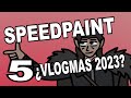 Vlogmas 2023 5 Speedpaint The Legend Of Vox Machina